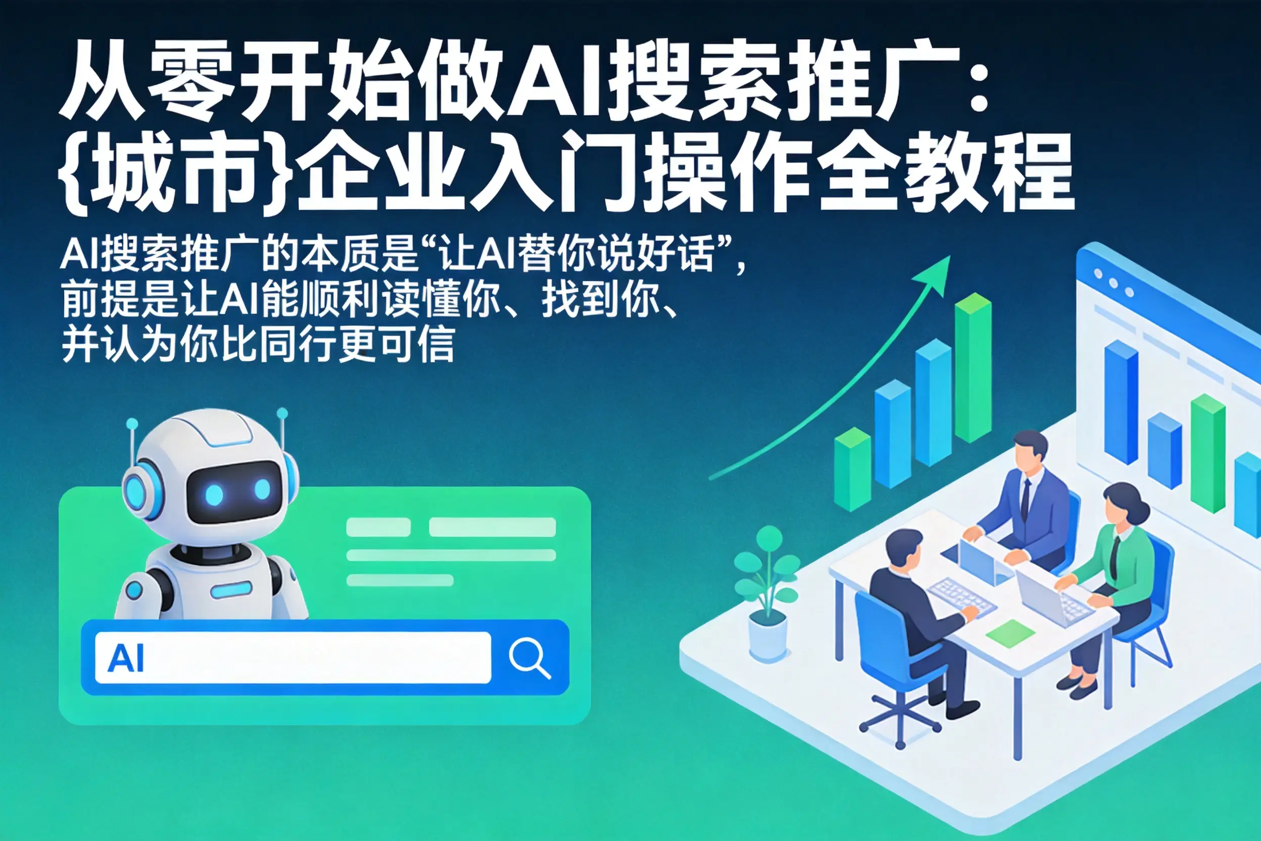 从零开始做AI搜索推广:阳泉企业入门操作全教程