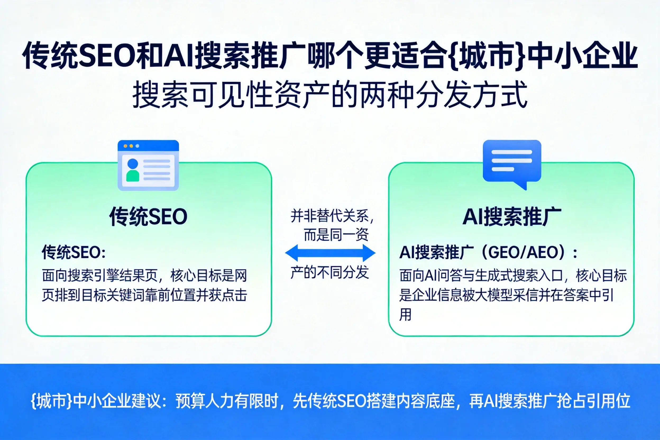 传统SEO和AI搜索推广哪个更适合阳泉中小企业