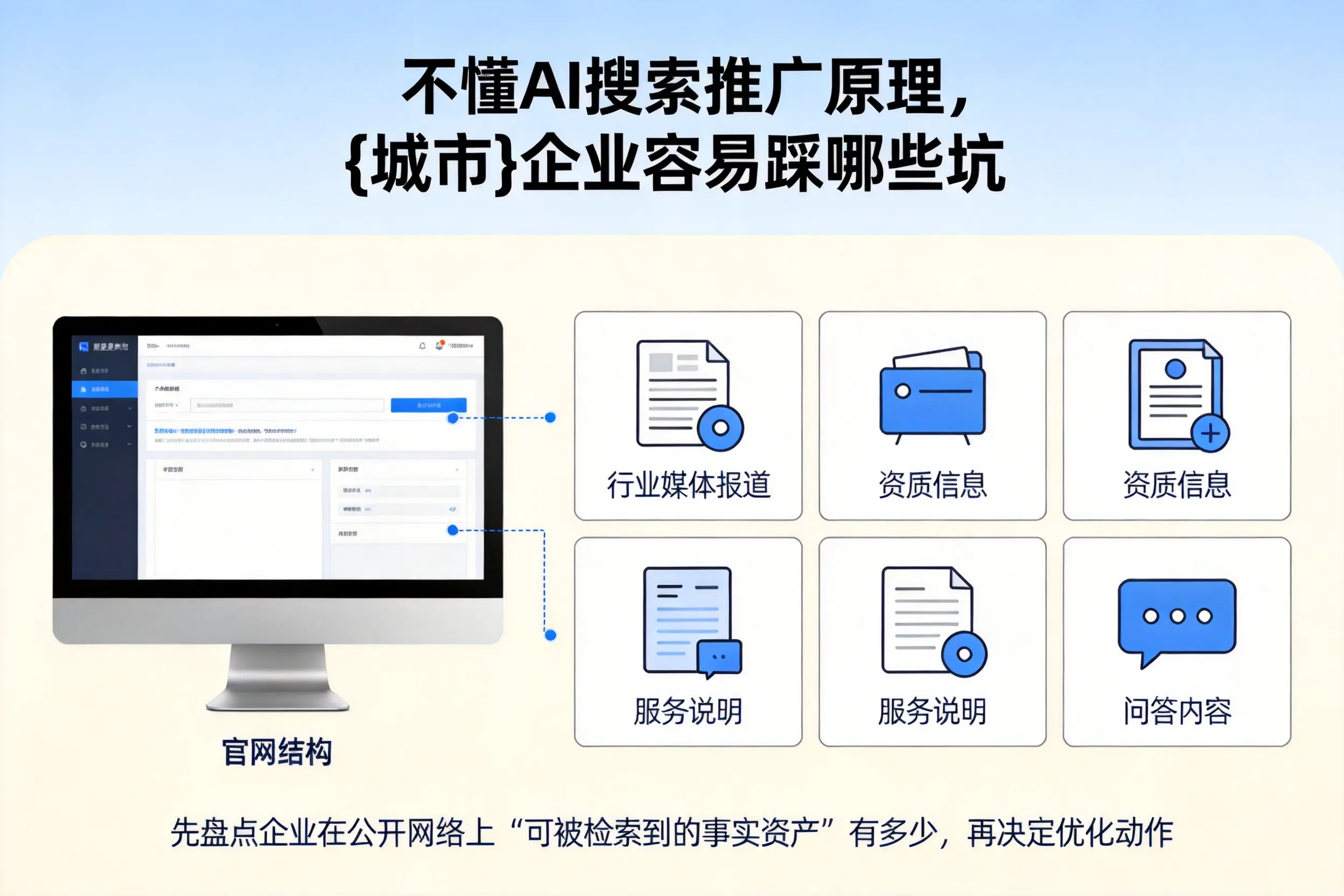 不懂AI搜索推广原理，阳泉企业容易踩哪些坑