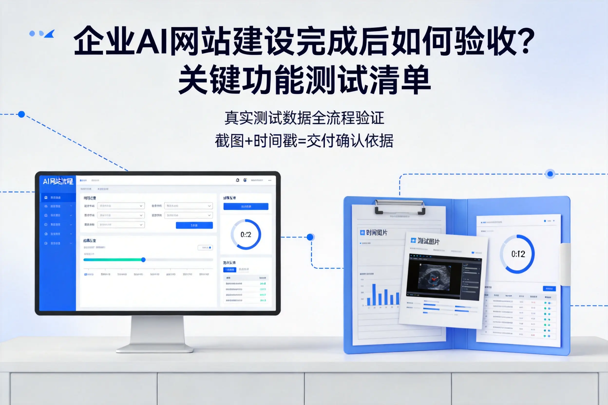 阳泉企业AI网站建设完成后如何验收?关键功能测试清单