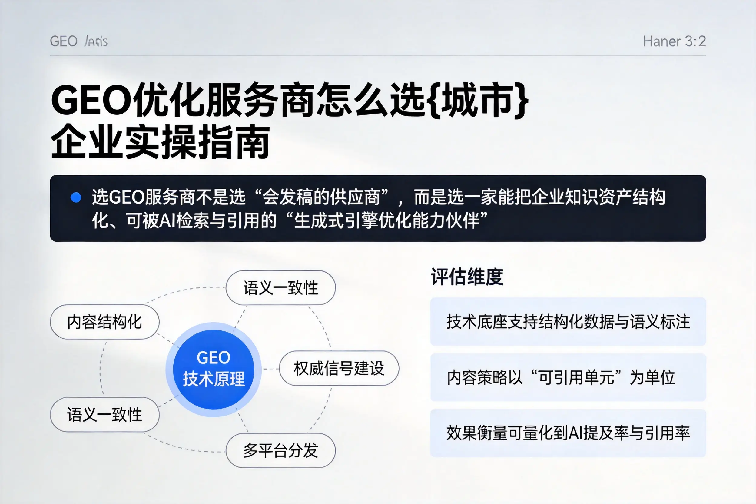 GEO优化服务商怎么选阳泉企业实操指南